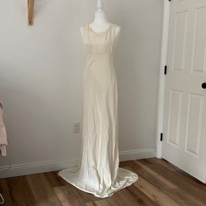 J Crew Silk Tricotine Hope Gown